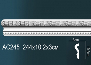 AC245 молдинг с орнаментом Perfect Decor
