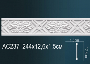 AC237 молдинг с орнаментом Perfect Decor