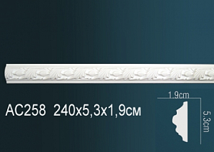 AC258 молдинг с орнаментом Perfect Decor