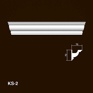 Карниз из гипса KS-2