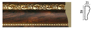 161-1084 молдинг (размер 59x21x2400)