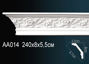 AA014F карниз гибкий Perfect Decor