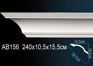 AB156 карниз гладкий Perfect Decor