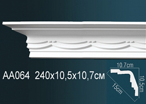 AA064 карниз с орнаментом Perfect Decor