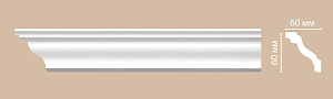 96105 плинтус Decomaster (60*60*2400)
