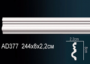 AD377 молдинг гладкий Perfect Decor