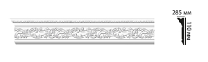 Плинтус потолочный Decomaster D225B (110*29*2000мм)