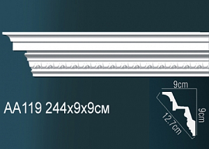 AA119 карниз с орнаментом Perfect Decor