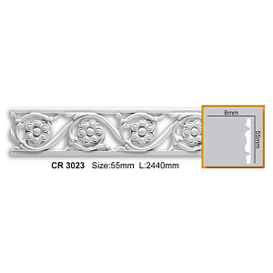 Молдинг с орнаментом CR3023 (2,00 м)