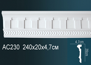 AC230 молдинг с орнаментом Perfect Decor
