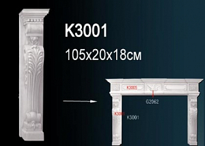 K3001 элемент камина Perfect Decor