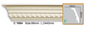 Карниз с орнаментом C1004 FLEXI (2,00 м)