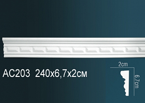 AC203 молдинг с орнаментом Perfect Decor