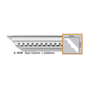 Карниз с орнаментом C1079 (2,44 м)