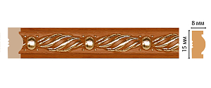 Молдинг Decomaster 105-53 (размер 15x8x2400)