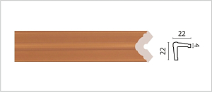 Уголок 116S-54 (22х22х2400)