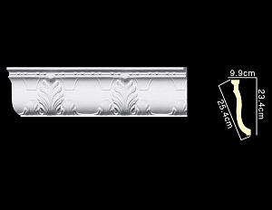 AA118 карниз с орнаментом Perfect Decor