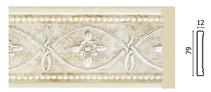 150-937 молдинг (размер 79х12х2400)