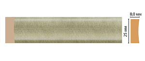 D046-373 цветной молдинг (25*8*2400)