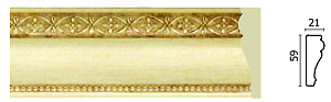 161-933 молдинг (размер 59x21x2400)