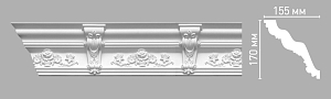 95091 плинтус Decomaster (170х155х2400мм)