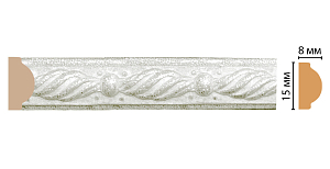 Молдинг Decomaster 130-20 (размер 15*8*2400)