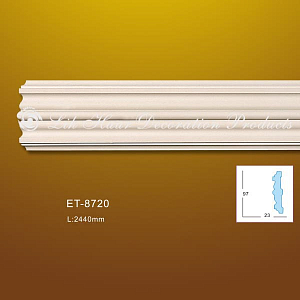 Молдинг гладкий ET-8720 Lih Haur