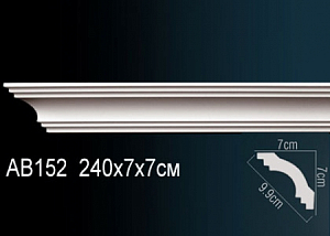 AB152F карниз гибкий Perfect Decor