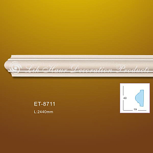 Молдинг гладкий ET-8711 Lih Haur