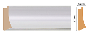 Плинтус Decomaster 553-1153 (57*26*2900мм)
