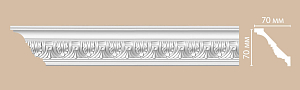 95622 плинтус Decomaster (70*70*2400)