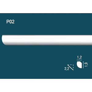 Карниз P02 (DD02)
