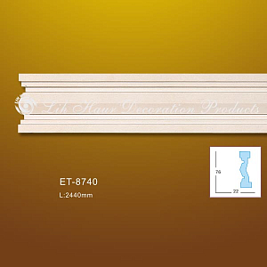 Молдинг гладкий ET-8740 Lih Haur