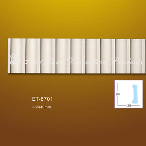 Молдинг гладкий ET-8701 Lih Haur