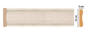 Молдинг Decomaster 187-13 (размер 40x8x2400)