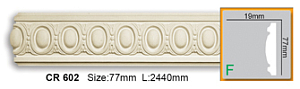 Молдинг с орнаментом CR602 FLEXI (2,00 м)