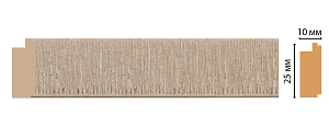 Багет Decomaster 102-18 (25*10*2400)
