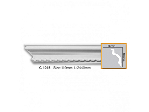 Карниз с орнаментом C1015 FLEXI (2,00 м)