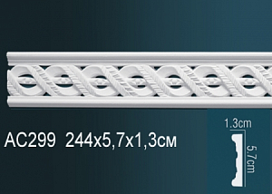 AC299 молдинг с орнаментом Perfect Decor