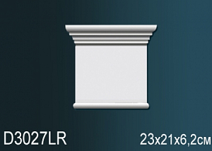 D3027L капитель пилястры Perfect Decor