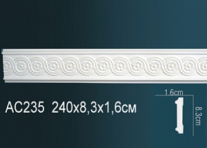 AC235 молдинг с орнаментом Perfect Decor