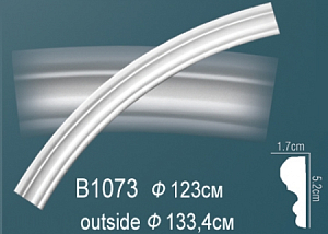 B1073 круговой молдинг Perfect Decor