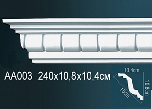 AA003 карниз с орнаментом Perfect Decor