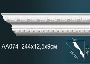 AA074 карниз с орнаментом Perfect Decor