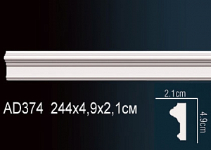 AD374 молдинг гладкий Perfect Decor