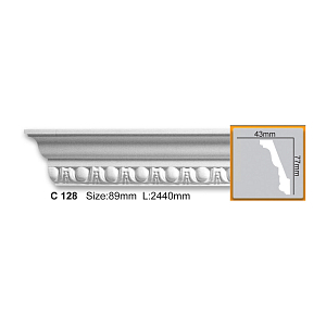 Карниз с орнаментом C128 (2,00 м)