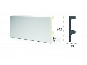 Карниз KF 504 FLEXI (2,00 м)