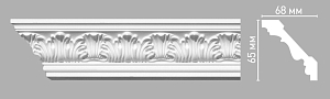 95018 плинтус Decomaster (65х68х2400мм)